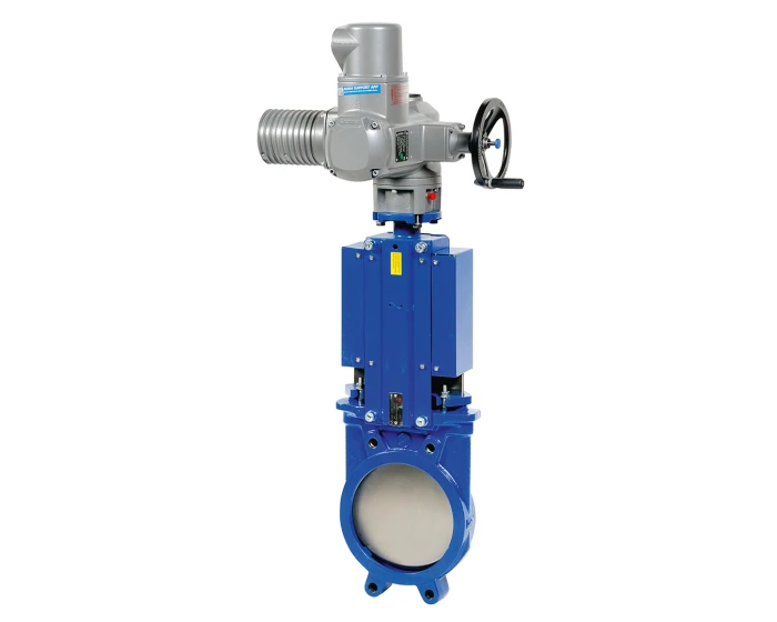 electric knife gate valve