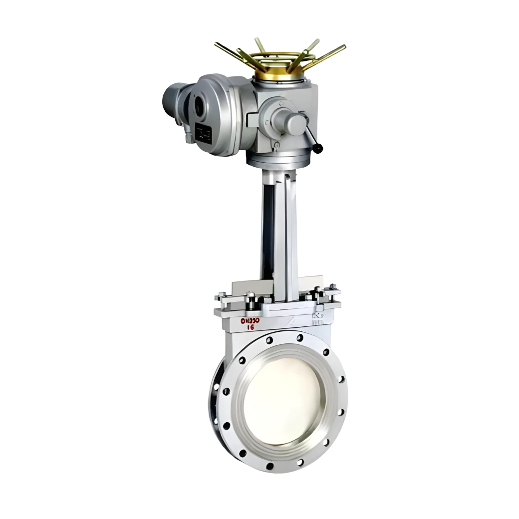  electric clamping knife gate valve