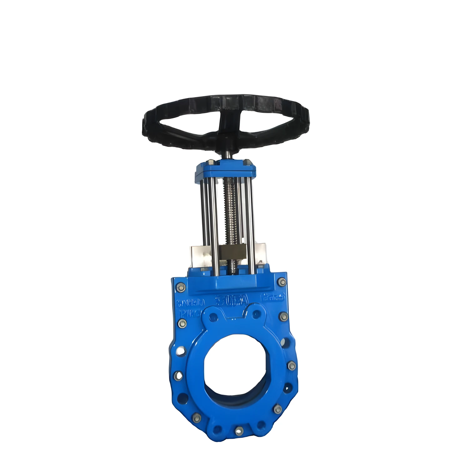 PN1.6Mpa Grey Cast Iron Water Knife Type Gate Valve