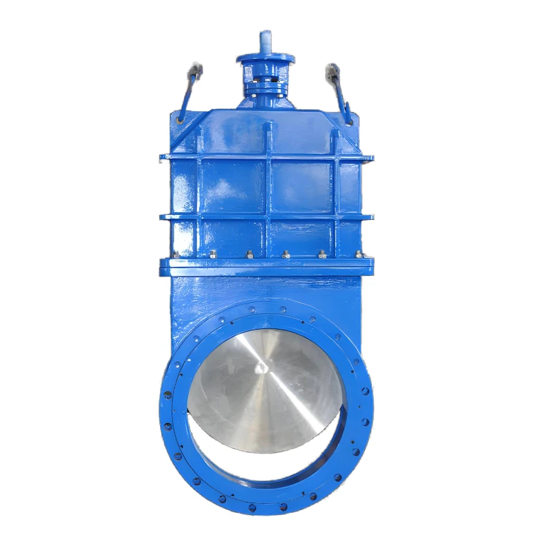 Manual knife gate valve，Ductile iron knife gate valve