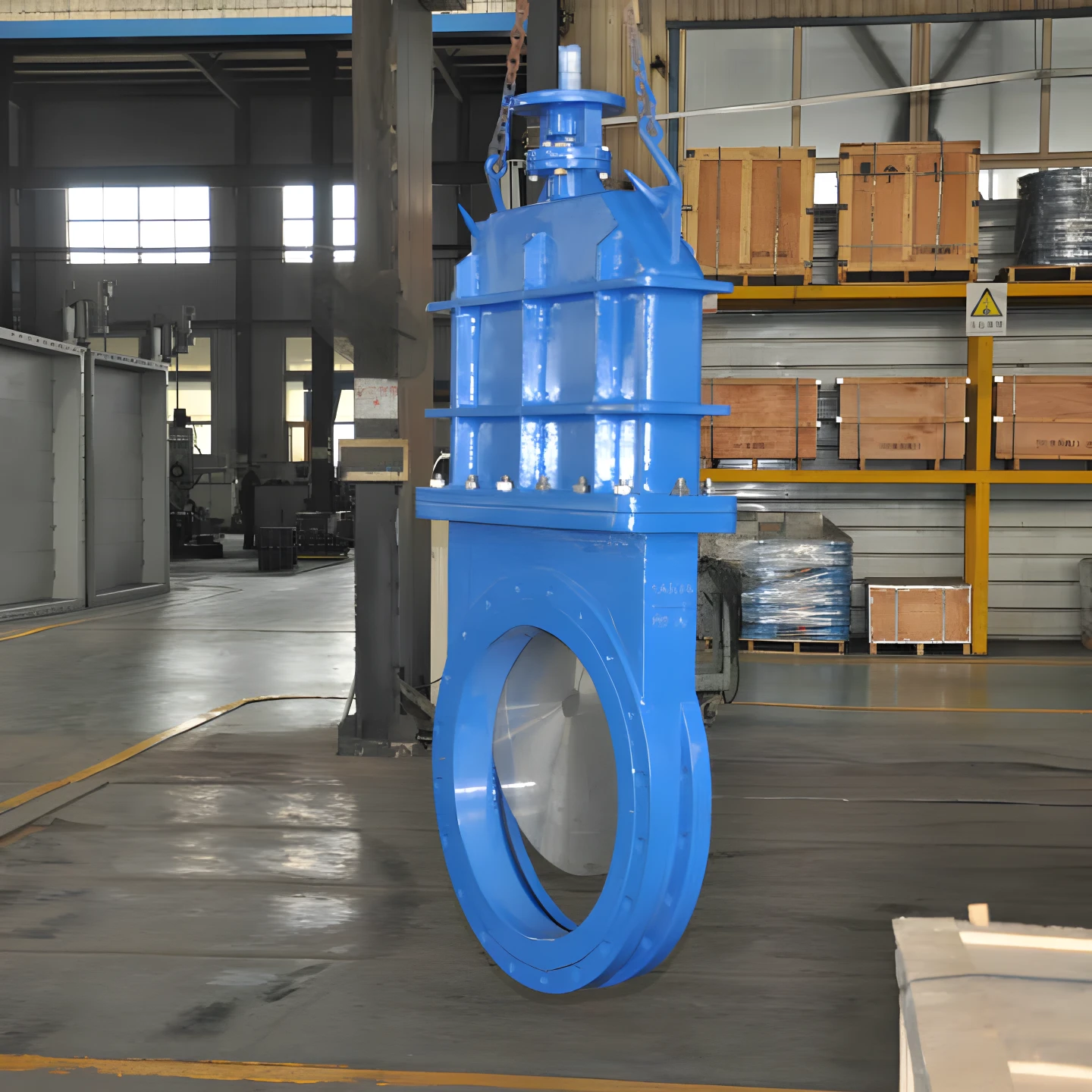 Manual knife gate valve，Ductile iron knife gate valve