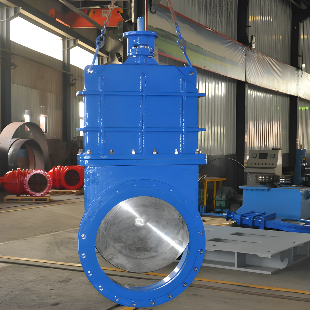 Manual knife gate valve，Ductile iron knife gate valve