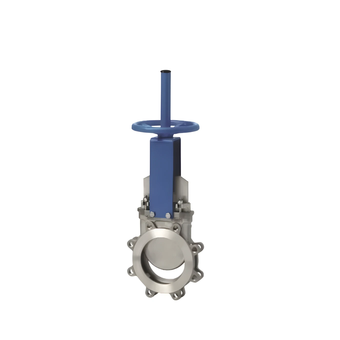 Chinese Factory ASTM Wafer Lug Type Stainless Steel Manual Operation Knife Gate Valve