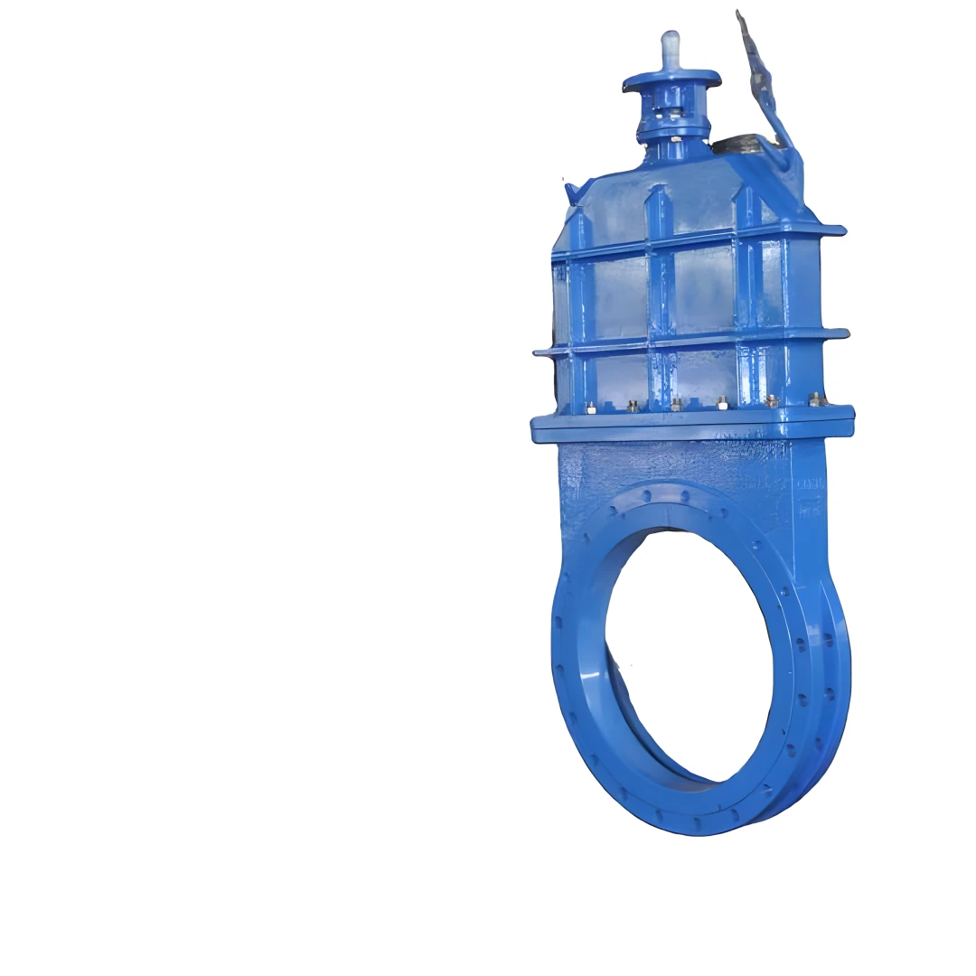 Manual knife gate valve，Ductile iron knife gate valve