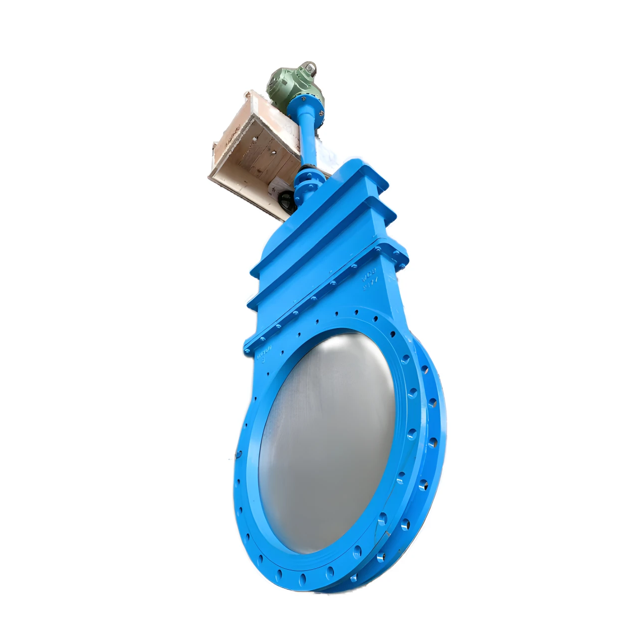 Electric Drive One-Way Seal Industrial Knife Gate Valve