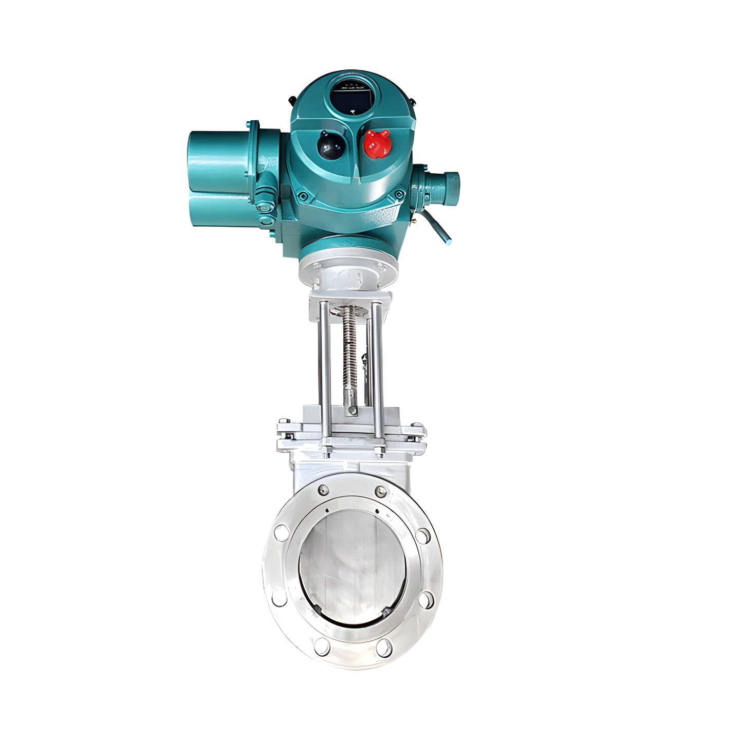 DZ973H-6 DZ973H-10 DZ973H-16 remote control motorized stem knife gate valve