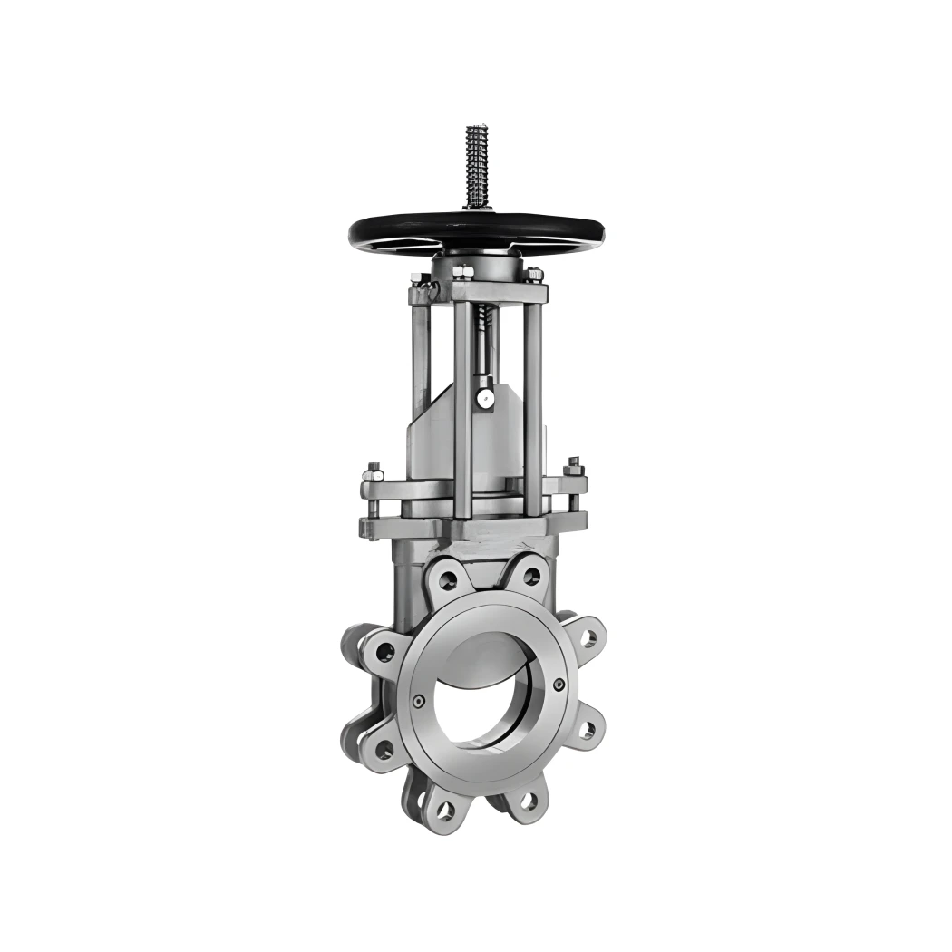 Manual ceramic knife gate valve PZ673H-16C plug valve square plug knife gate valve