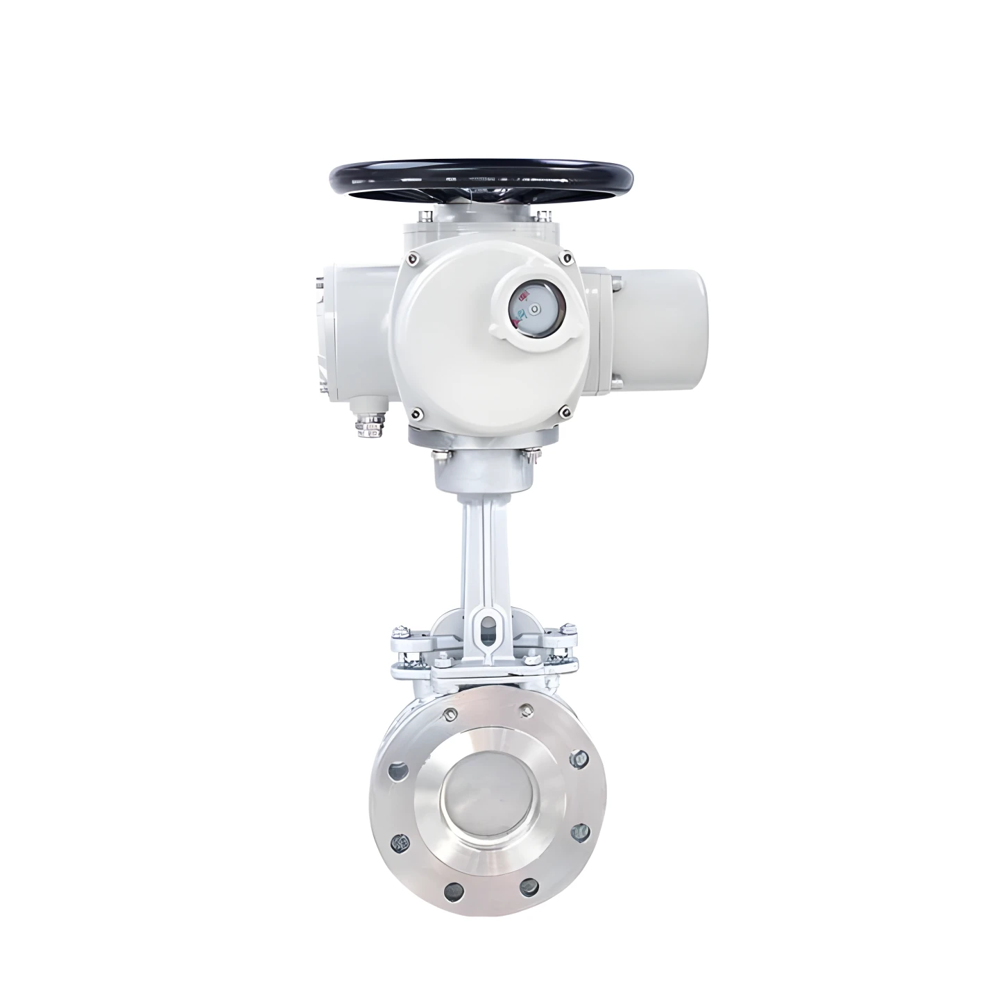 Stainless steel motor-driven electric knife gate valve