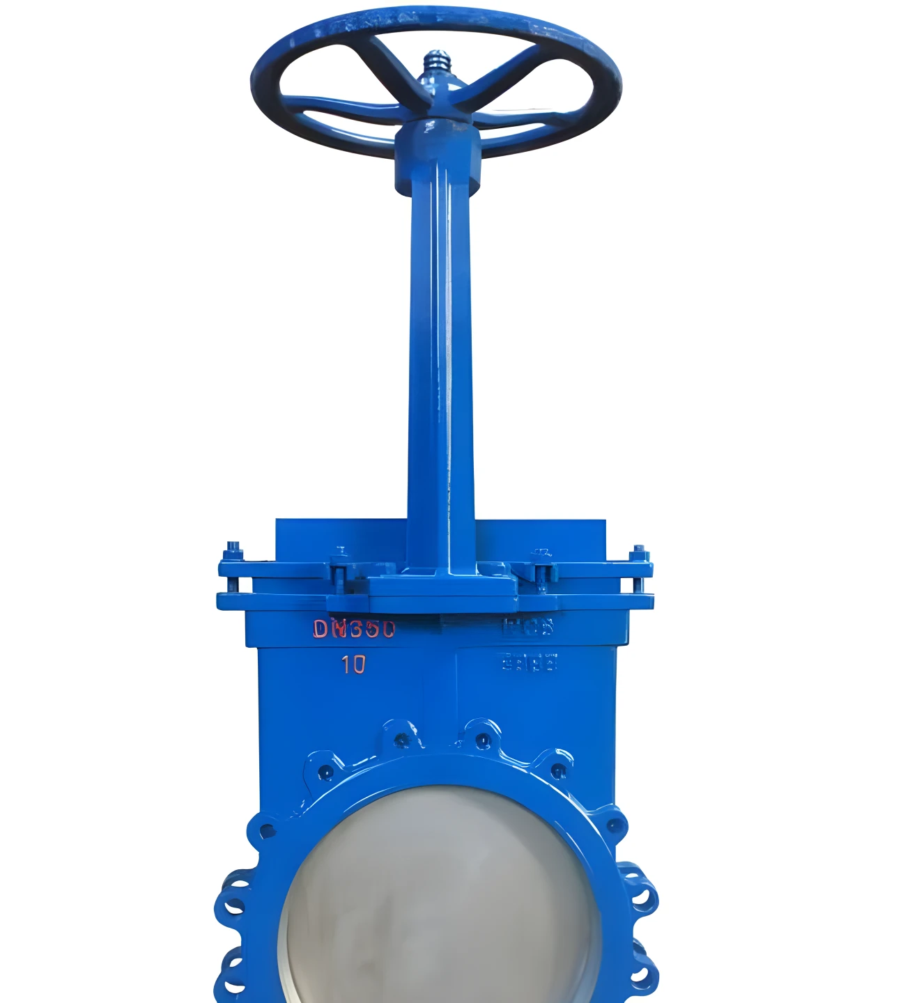 Open-stem PZ73X-16C/10C Clamped knife gate valve Carbon steel hard seal slurry valve lug knife gate valve