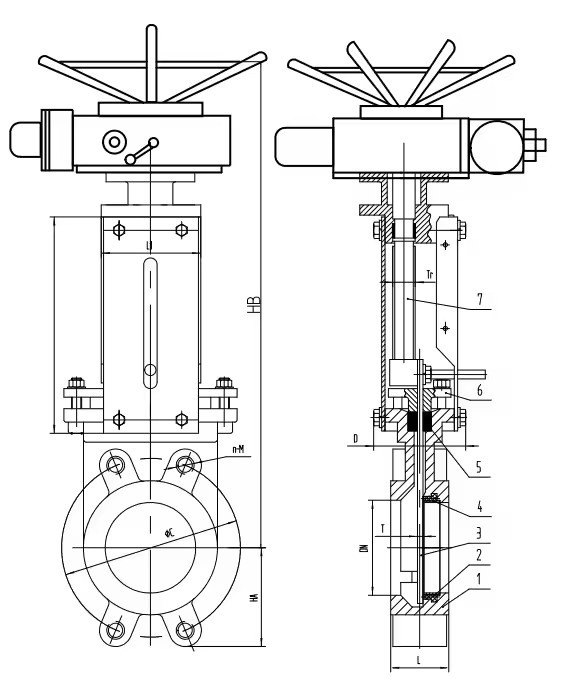 Electric knife gate valve Stainless steel knife gate valve SS304 6 inch knife gate valve