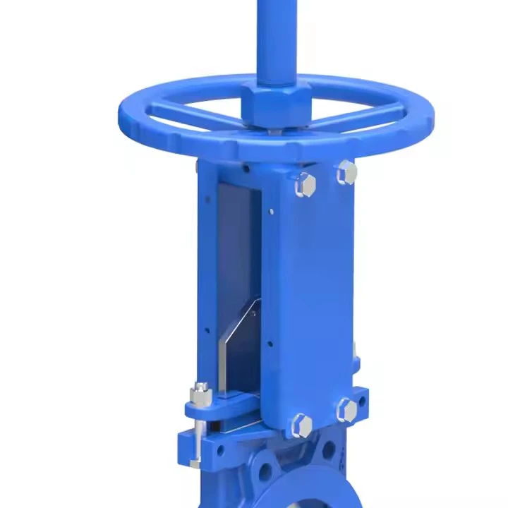 Ggg40 Ductile Iron Pn10 Pn16 Knife Gate Valve with SS304/SS316 Disc