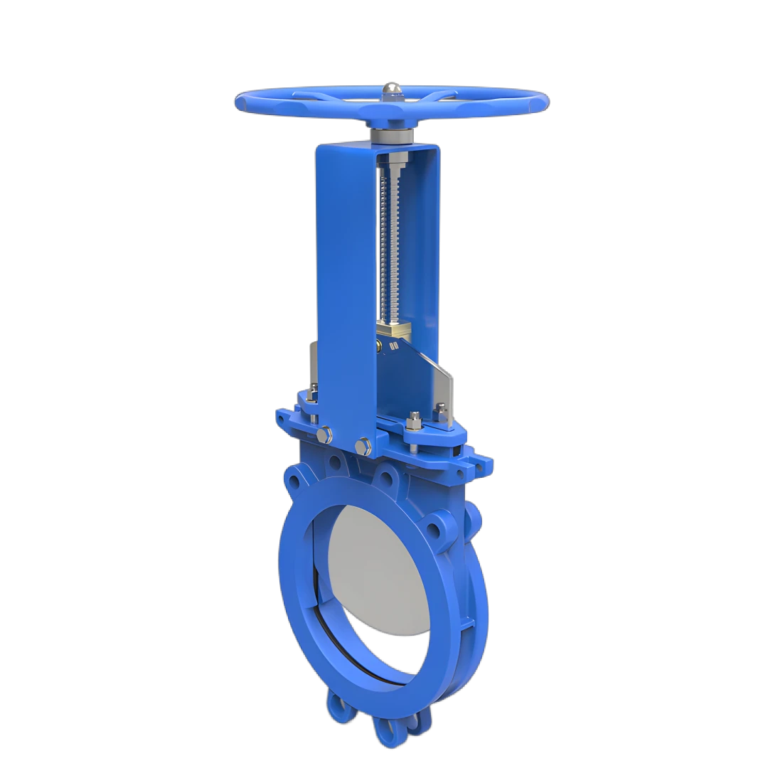 Ggg40 Ductile Iron Pn10 Pn16 Knife Gate Valve with SS304/SS316 Disc