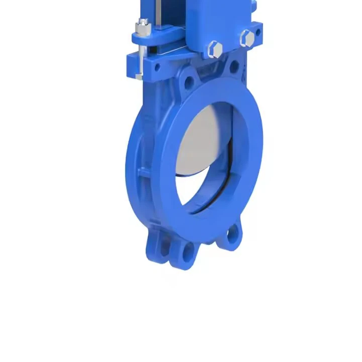 Ggg40 Ductile Iron Pn10 Pn16 Knife Gate Valve with SS304/SS316 Disc