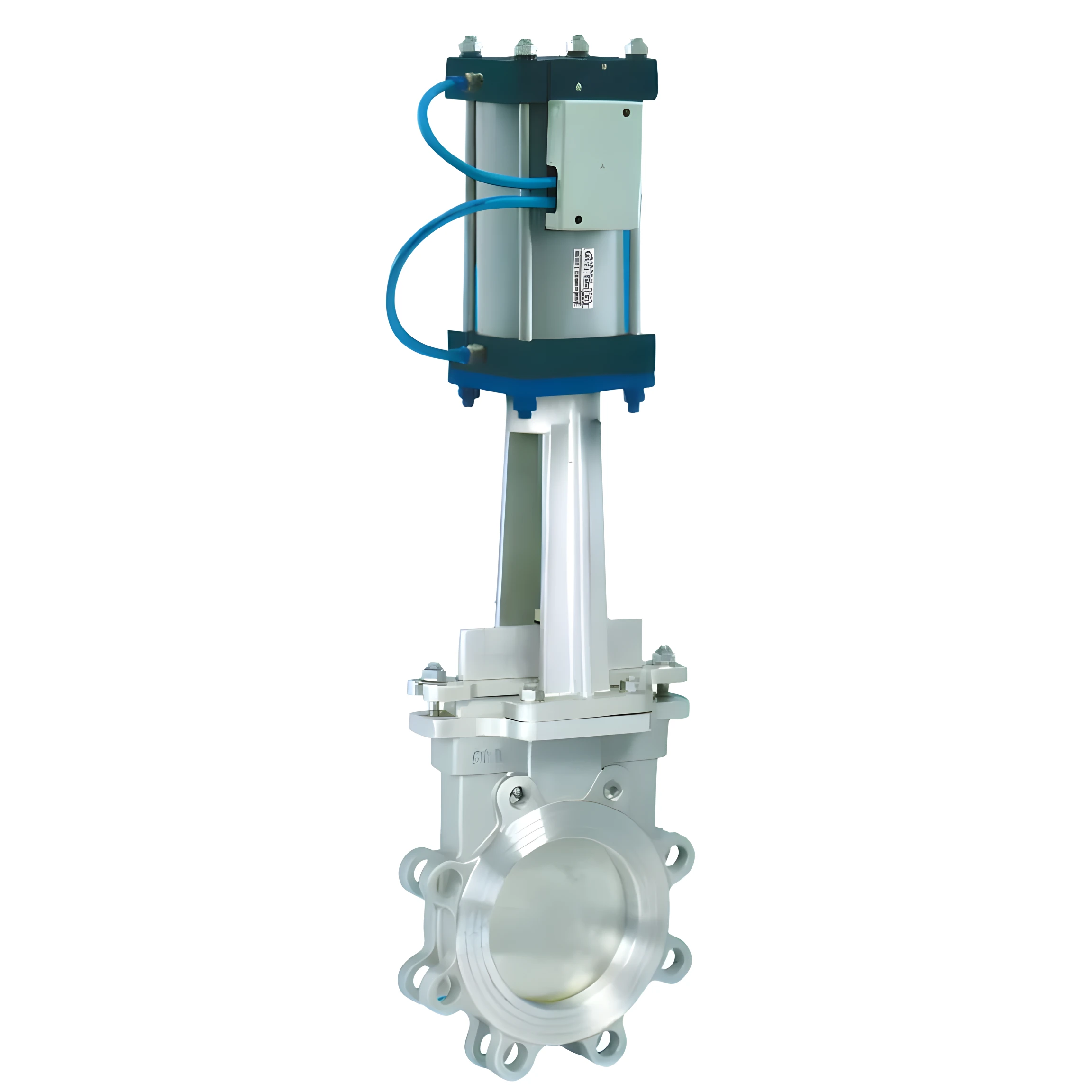 Cast steel electric knife gate valve PZ973H-10C Sewage electric shut-off valve pulp and paper knife gate valve 